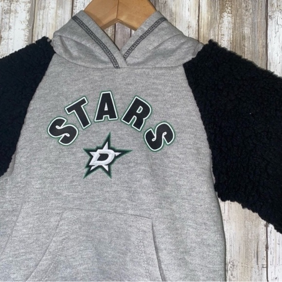 NWT NHL Dallas Stars Grey Pullover - Picture 2 of 6
